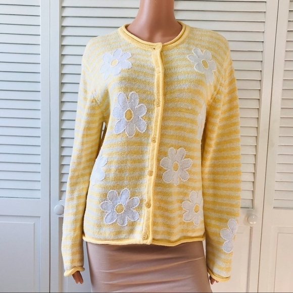 Christopher & Banks Sweaters - Price is firm CHRISTOPHER & BANKS Hand Embroidered Cardigan Size Large